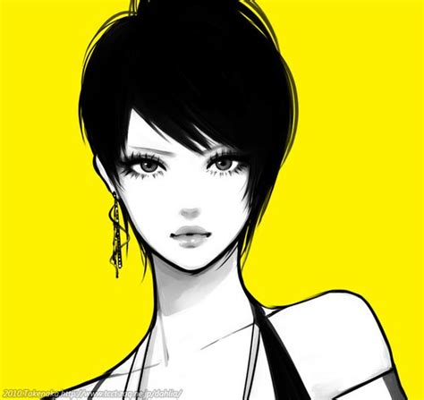anime pixie cut Portraits by takenaka (dahlia) inspirations III