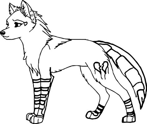 Anime Wolf Coloring Pages   Anime Amp Manga Coloring Pages Free Coloring Pages - Anime Wolf Coloring Pages