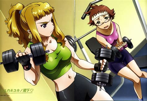 Anime work outs