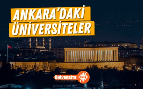 Ankaradaki üniversiteler Devlet