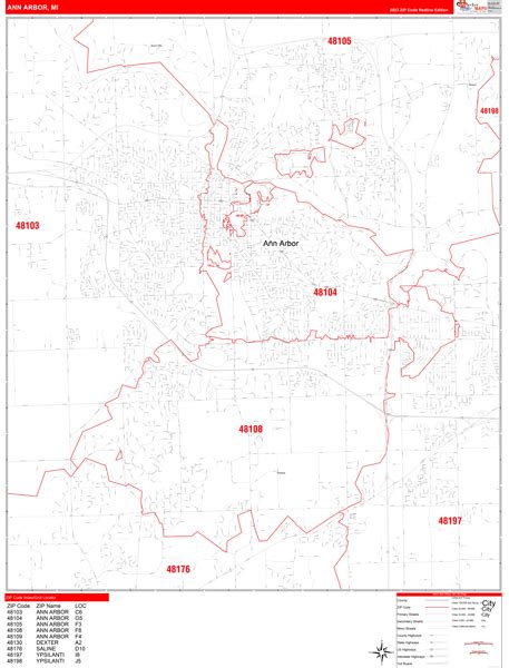 ann arbor michigan zip code