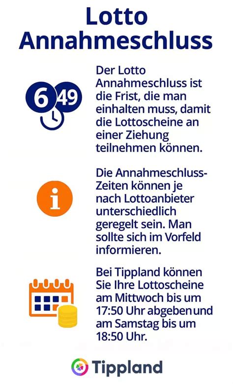 annahmeschluss lotto schweiz