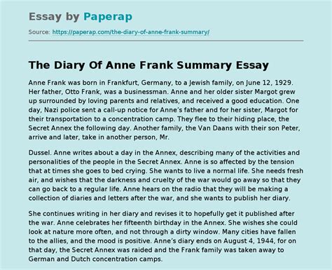 anne frank summary biography of rudyard kipling