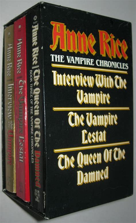 Anne Rice Vampire Chronicles