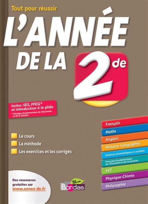 Annee De La 2de