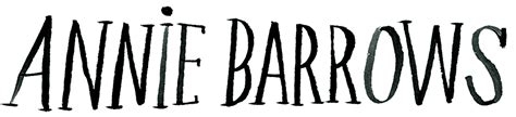 annie barrows author biography websites