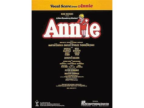 Download Annie Vocal Score 
