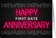 anniversary of first date cards