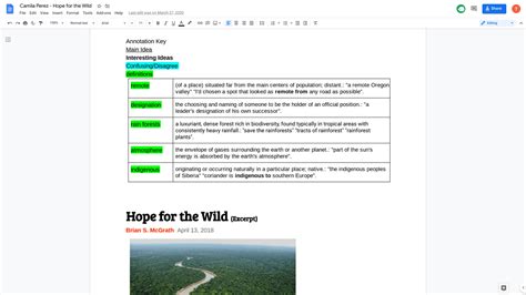 Annotate Text Using Google Docs Lesson Plan Annotation Worksheet 9th Grade - Annotation Worksheet 9th Grade