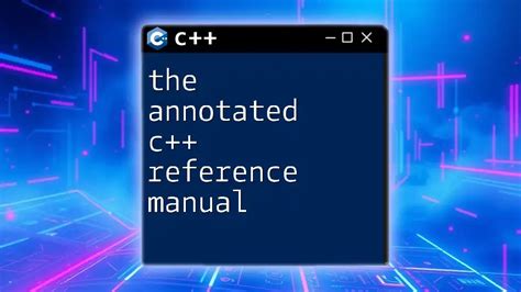Annotated C Reference