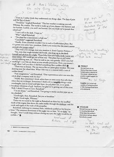 Annotations For The Most Dangerous Game