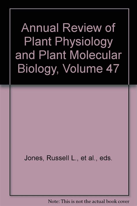 annual review of plant biology pdf