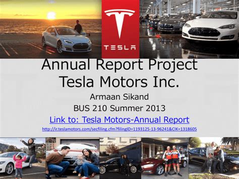 Download Annual Report Project Tesla Motors Inc Emory 