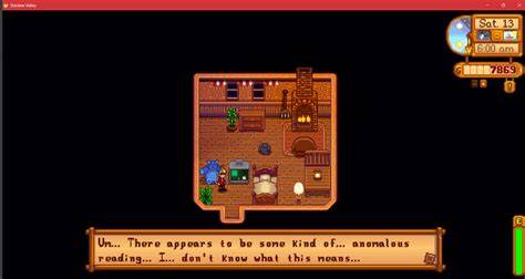 Anomalous Reading Stardew