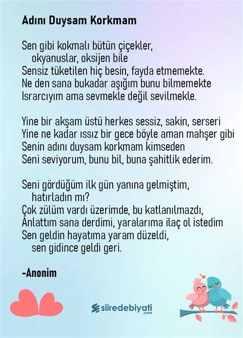 anonim aşk şiirleri 