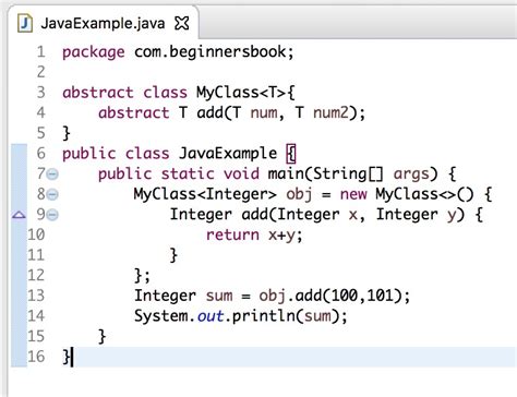 Anonymous Inner Class In Java