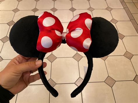 Another New Pair Of Minnie Ears We Can Minnie Ears With Flowers - Minnie Ears With Flowers