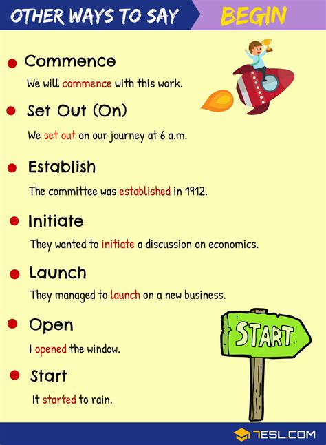 Another Word For Begin