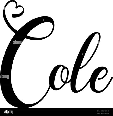 Another Word For Cole