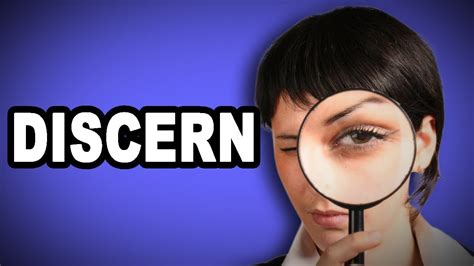Another Word For Discern