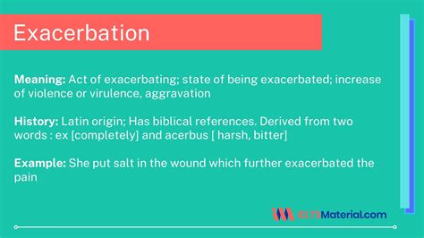 Another Word For Exacerbated