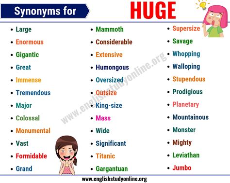 Another Word For Huge