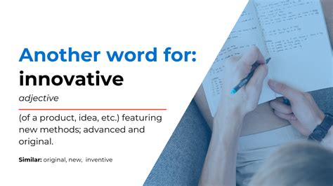 Another Word For Innovative