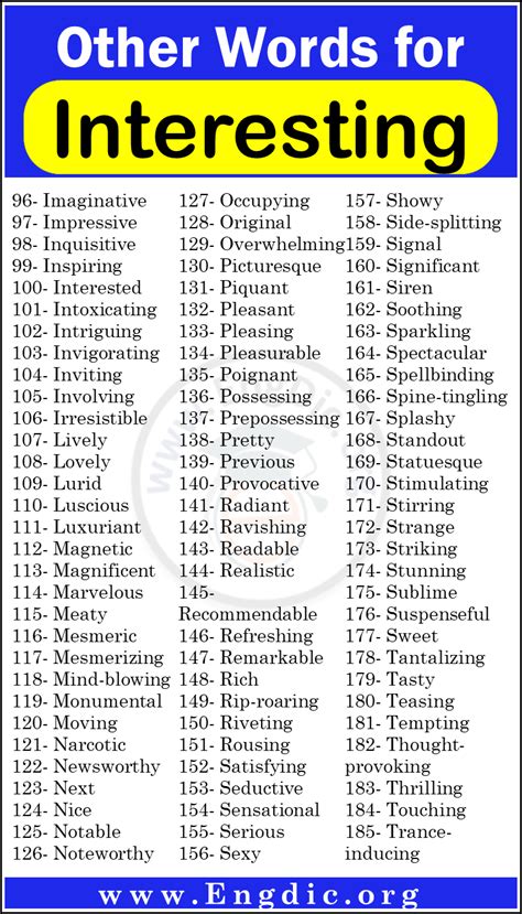 Another Word For Intriguing