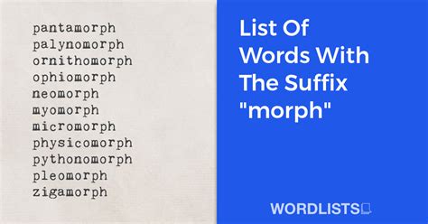 Another Word For Morph