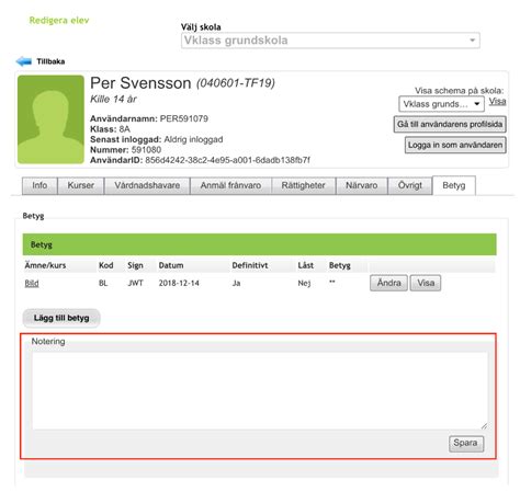 anpassat studiegång