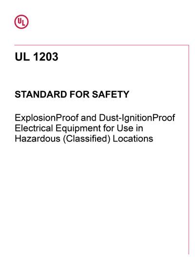Ansi Ul 1203