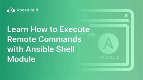 Ansible For Devops Secure Shell Software