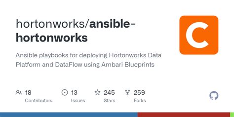ansiblehortonworks Ansible playbooks for deploying Hortonworks Data