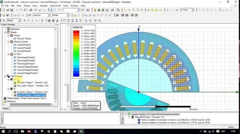 Ansoft Maxwell Induction Motor