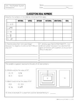 Answer Key 8th Grade Real Number System Worksheet 8th Grade Rational Numbers Worksheet - 8th Grade Rational Numbers Worksheet
