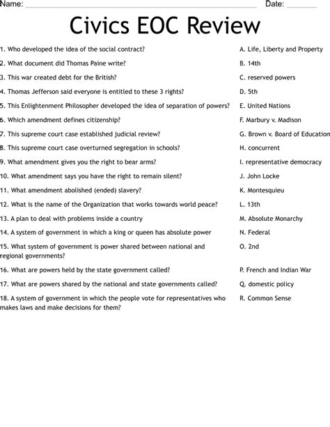 answer key eoc review grade 7 civics