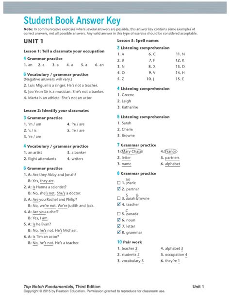 answer key for fundamentals of investing