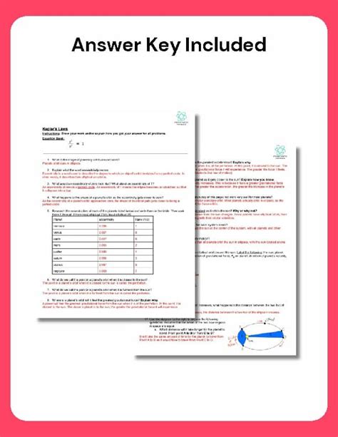 Answer Key For Planetary Orbit Simulator