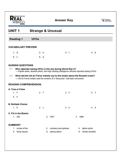 answer key for real world biology population
