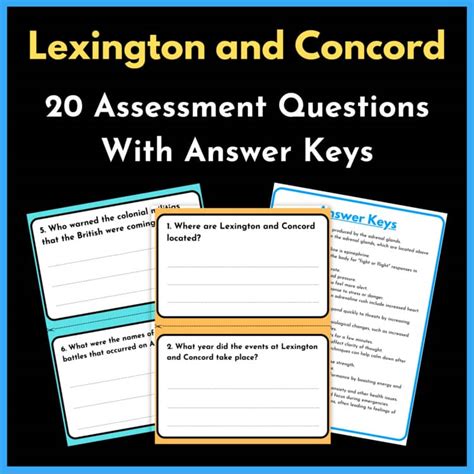 Answer Key Lexington