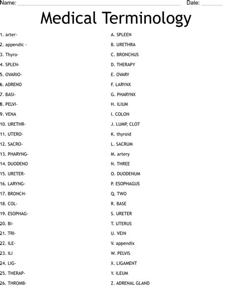 answer key medical terminology fifth edition