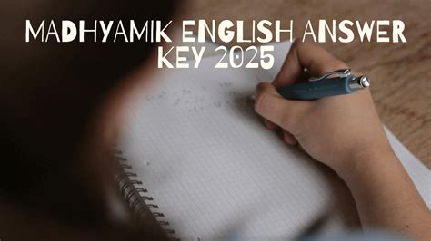 answer key of english madhya pradesh board