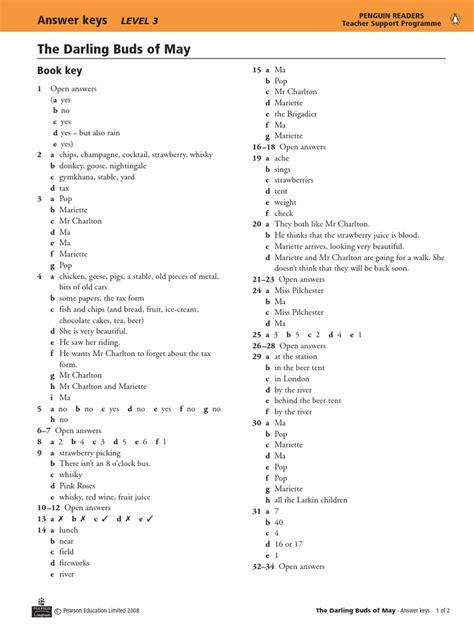 answer key scope magazine may 2014