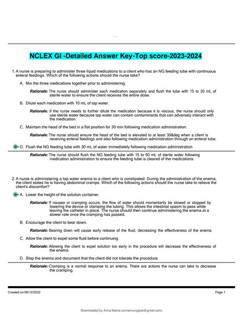 answer key to the top english grammar