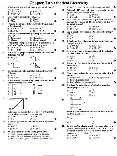 Answer Of Hsc 14 Physcis 2nd