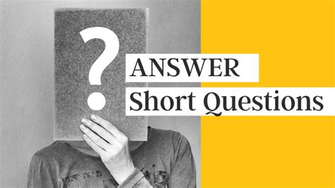 Answer Short Question Exercise 1 Pteonlinepractice Short Answer Sunday 6 Short Answers To 6 Short Questions 4 - Short Answer Sunday 6 Short Answers To 6 Short Questions 4