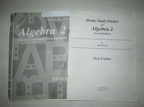 Answer To Saxon Algebra 2 Lesson 27