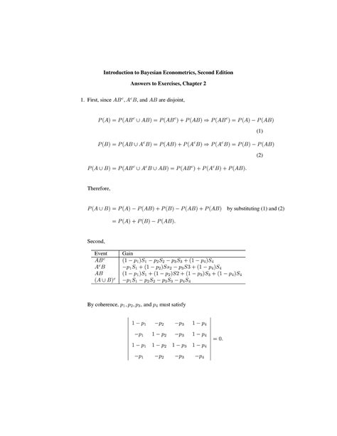 Read Answer Exercises Undergraduate Econometrics Second Edition 