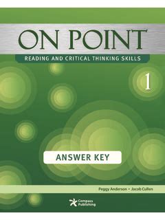 Read Answer Key Compass Pub 