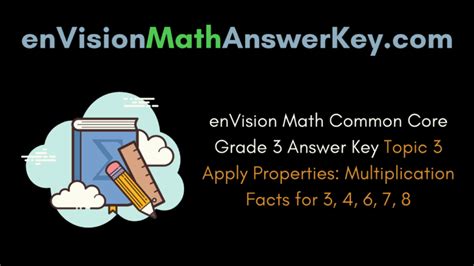 Download Answer Key Envision Math Grade 3 